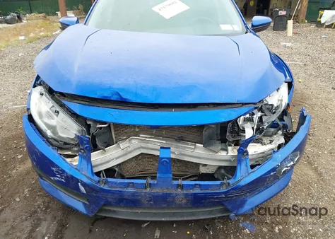 2017 Honda Civic Ex z USA, uszkodzony, nr VIN 19XFC2F76HE213717